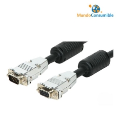 Cable Vga Hdb15M-Hdb15H - 1.80 M. (Conector Metal - Alta Calidad)