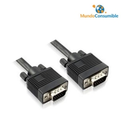 Cable Vga Hdb15M-Hdb15H - 1.80 M. (Conector Molden Estandar)