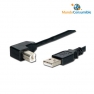 CABLE USB 2.0 TIPO A/M A B/M 90º ACODADO 2m.