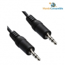 Cable Audio Jack 3.5Mm Stereo Macho - Macho 1.5Mt