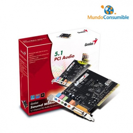 TARJETA SONIDO GENIUS SOUNDMAKER 5.1 PCI  