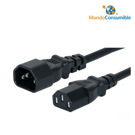 CABLE ALIMENTACION ALARGADOR IEC / IEC 2 METROS