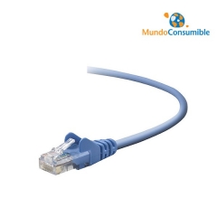 CABLE SNAGLESS RJ45MM CAT.6 DIST.0.5M AZULá- BELKIN