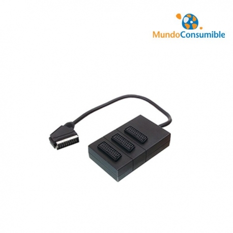 CABLE DIVISOR VIDEO 1XEUROCONECTOR M - 3XEUROCONECTOR H