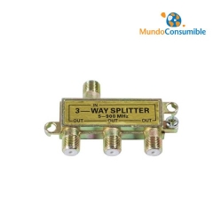 SPLITTER TV SATELITE 1 ENTRADA / 3 SALIDAS