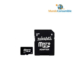 MICRO SD 2GB TAKE-MS + ADAPTADOR