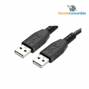 Cable Usb 2.0 Tipo A-Macho - Mini B-Macho 5 Pines 1.80 Metros