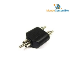 Adaptador Audio Jack 3.5 Stereo Macho - 2Xrca Macho