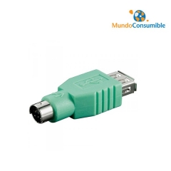 Adaptador Usb Tipo A-H - Mini Din 6-M (Ps2)