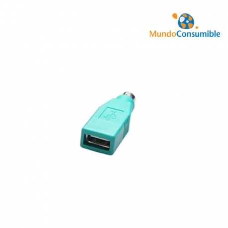 ADAPTADOR PS2/SERIE - 6 MINIDIN HEMBRA - DB9 HEMBRA