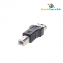 Adaptador Para Cables Usb Salida De Tipo B-H A A-M