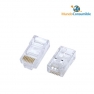 CONECTOR RJ-45 PARA CRIMPAR NIVEL 5 (UTP) 25 UD