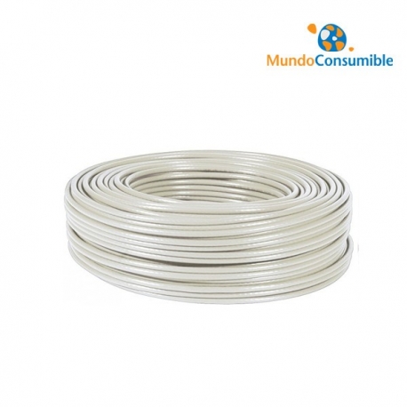 BOBINA CABLE UTP PAR TRENZADO CAT.5 - 50 M.