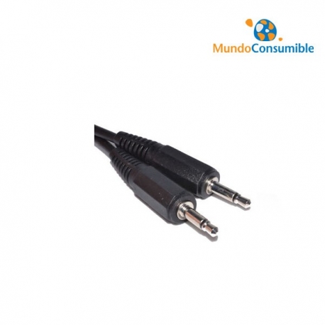 CABLE AUDIO JACK 3,5mm Mono Macho - JACK 3,5mm Mono Macho 1.5M.