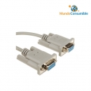 Cable Serie Db9Hembra - Db9Hembra 1.80 Metros