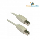 Cable Usb 2.0 B-M - Bm - 1.8M