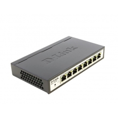 Switch 8P D-Link 10-100-1000 Gigabit Vlan Dgs-1100-08