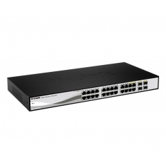 D-Link DGS-1210-24 Gigabit 24 Puertos + 4x SFP Switch (Outlet)