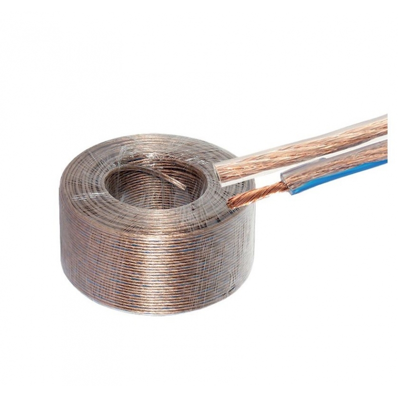 Bobina Cable Audio 2X1.50Mm Transparente Mundo Consumible Tienda Informatica Distribuidor