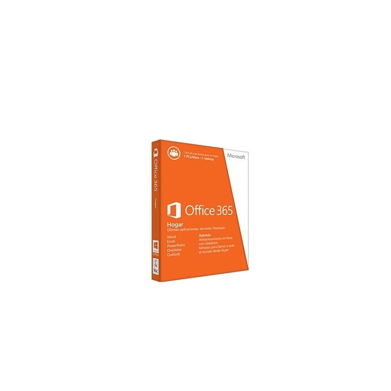 microsoft office 365 hogar 5 usuarios 1 año word excel anoword