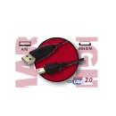 Cable Usb 2.0 Tipo A-Macho - Mini B-Macho (5Pines) 0.60 Metros