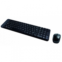 Logitech MK220 Teclado + Raton Inalambrico 2.4Ghz Receptor USB (Nuevo Embalaje Deteriorado)