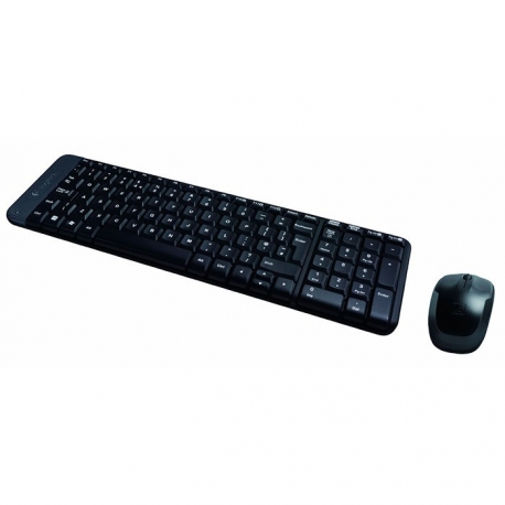 TECLADO / RATON INALAMBRICO LOGITECH MK220 2.4GHZ ALCANCE 10M USB NEGRO