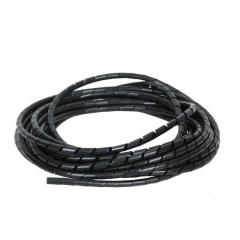 Espiral Recogecables Helicoidal 15Mm X 10M - Negro