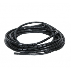 ESPIRAL RECOGECABLES HELICOIDAL 15mm X 10m - NEGRO