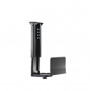 Soporte Cpu Negro Ajustable Bajo Mesa