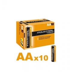 Pack De 10 Pilas Duracell Industrial Id1500 - 1.5V - Alcalina Aa