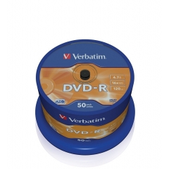 Verbatim DVD-R Pack 50 4.7GB 16X