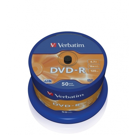 Verbatim DVD-R Pack 50 4.7GB 16X