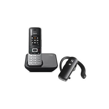 Gigaset S850 + Sennheiser EZX70 Bluetooth Pack DECT + Bluetooth Telefono Inalambrico