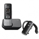 Gigaset S850 + Sennheiser EZX70 Bluetooth Pack DECT + Bluetooth Telefono Inalambrico