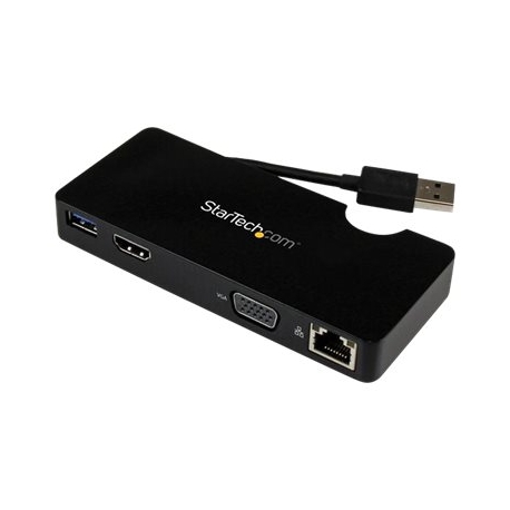 Replicador de Puertos USB 3.0 HDMI VGA USB Docking Station StarTech.com