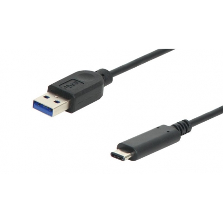 Cable USB 3.1 C Macho - Cable USB A Macho 1m.