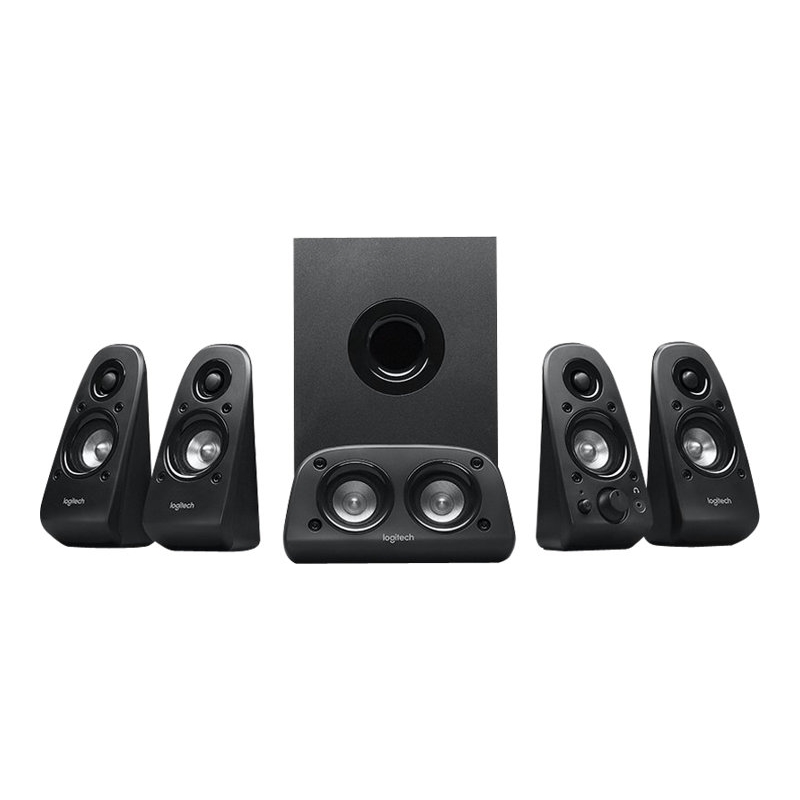 Logitech Z506 Sistema de Altavoces 5.1 - Mundo Consumible Tienda  Informática Juguetería Artes Graficas