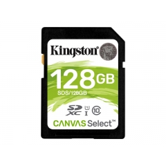 Kingston Canvas Select - Tarjeta Memoria SDXC 128GB Clase 10