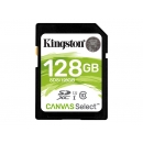 Kingston Canvas Select - Tarjeta Memoria SDXC 128GB Clase 10
