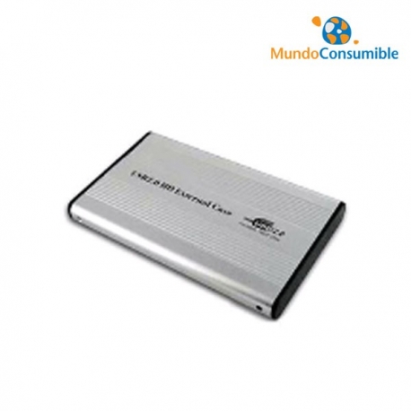 CARCASA IDE HDD ULTRA FINA 2.5 USB 2.0 + FUNDA