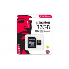 Kingston MicroSDHC 32GB UHS-I Canvas Select Clase 10