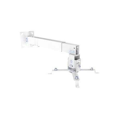 Soporte proyector techo/pared Acero Blanco (430-650mm)