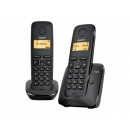 Siemens Gigaset A120 Duo Negro Pack 2 Telefono DECT Inalambrico