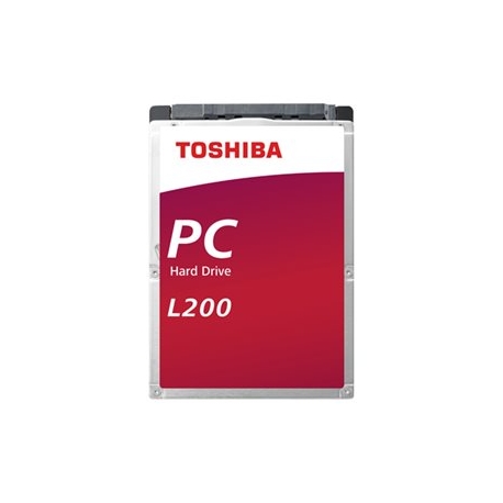 Toshiba L200 - 2 TB - SATA 6Gb/s 5400 rpm Disco Duro 2.5'' (Lpi Incl.)