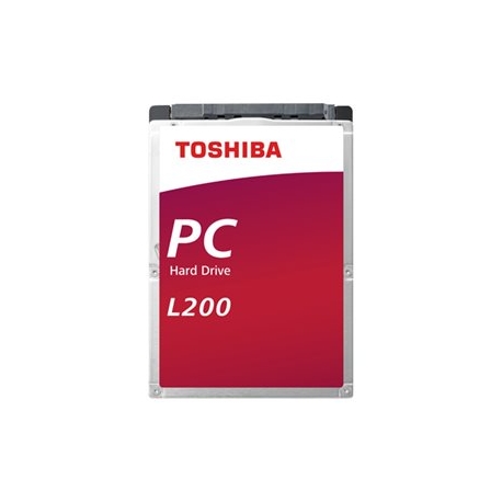 Toshiba L200 - 2 TB - SATA 6Gb/s 5400 rpm Disco Duro 2.5'' (Lpi Incl.)