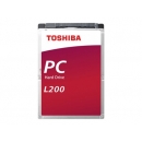 Toshiba L200 - 2 TB - SATA 6Gb/s 5400 rpm Disco Duro 2.5'' (Lpi Incl.)