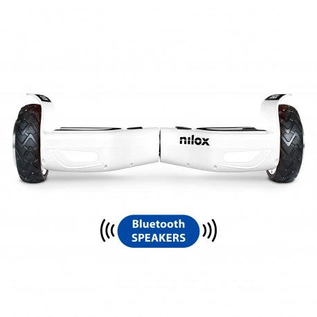 Hoverboard Nilox Doc 2 Plus Rueda 6.5'' Blanco Altavoz 