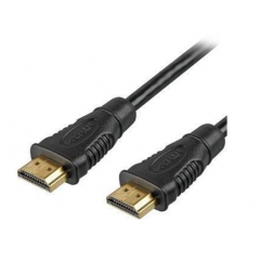 Cable HDMI 1.4 Goldplated 4K M/M Negro 10m.