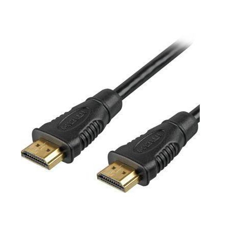 Cable HDMI 1.4 Goldplated 4K M/M Negro 10m.